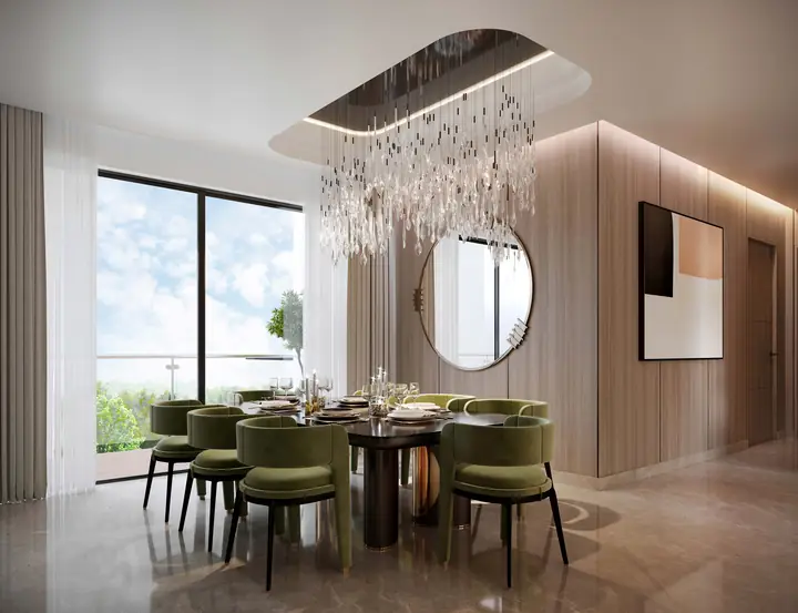 Experion dining area, artist's impression